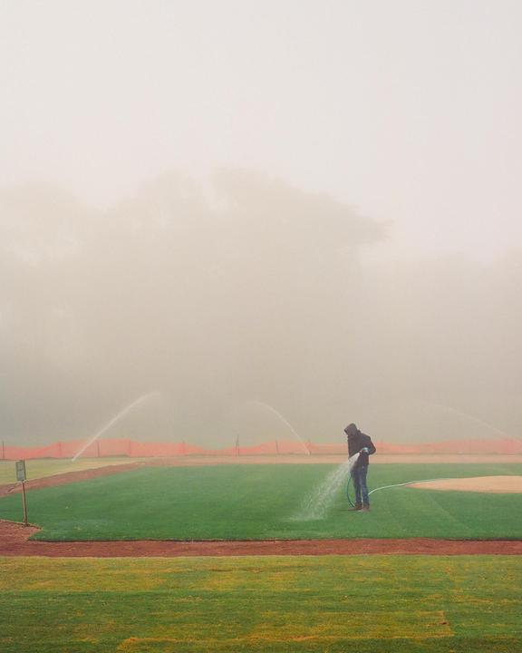 foggy mornings, Mamiya 7+65mm f4, Portra 800