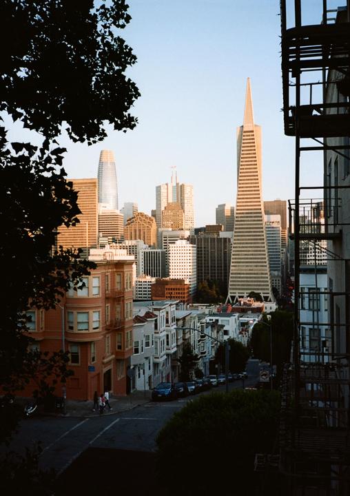 Telegraph Hill, San Francisco [Pentax 17, Portra 160]