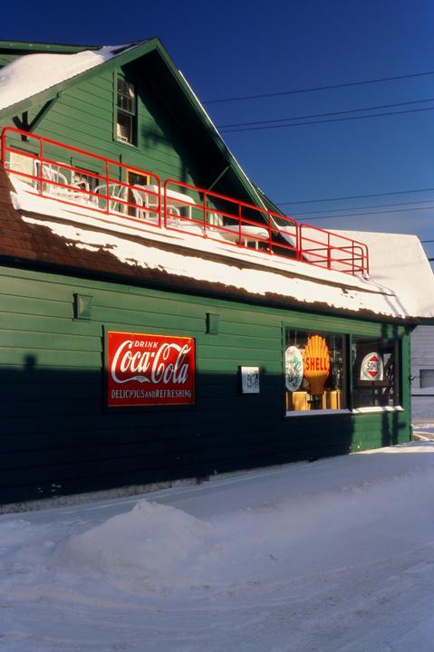 Corner store. [Nikon FE2, Series E 50mm f/1.8, Ektachrome E100]