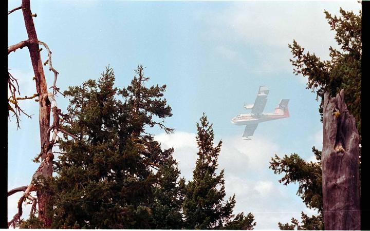 Photos from the fire line. Nikon FM3a | Ultramax