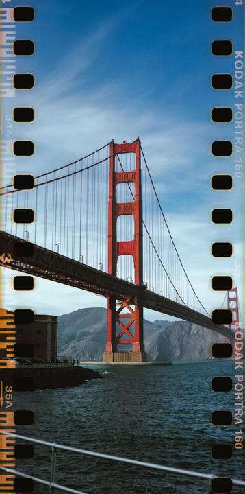 Golden Gate · Mamiya 7ii 80MM · Kodak Portra 160