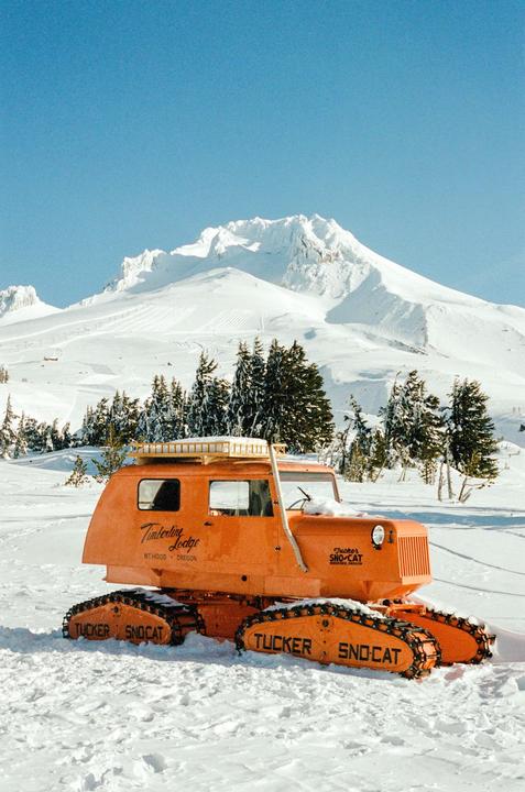 Timberline Lodge / Nikon F2 / Portra 400
