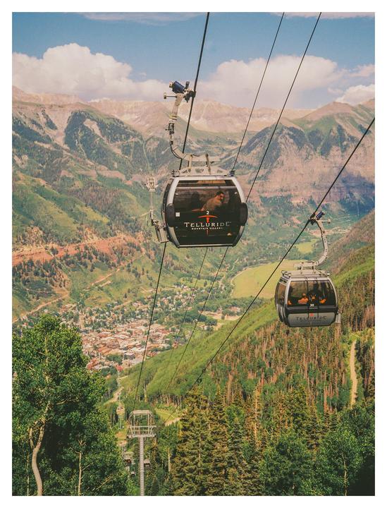 Summer Gondola Rides | Fuji GS645S | Gold 200