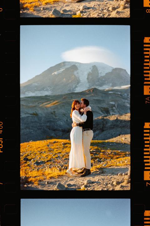 35mm from an engagement session at Tahoma [nikon f100, 50 f1.4d, fuji 400]
