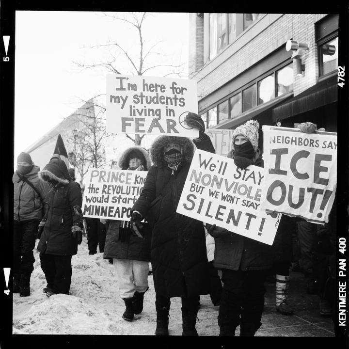 ICE Out, Minneapolis MN [Rolleiflex 2.8C Xenotar, Kentmere 400+2]