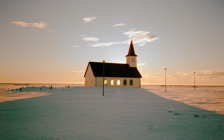 Sunday Church | Fuji DL300 | Colorplus 200
