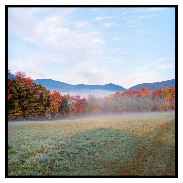 Morning mist in Vermont [hasselblad 500cm, kodak portra 800]