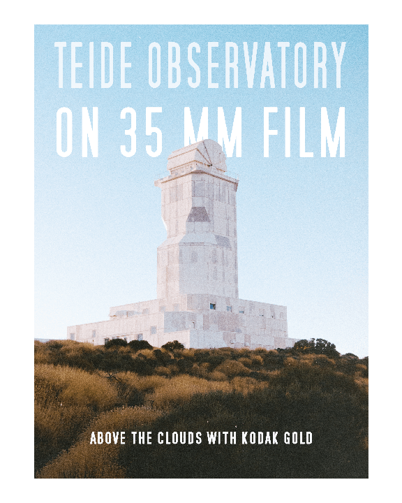 I made photos of Teide observatory on Kodak Gold 200 while being on astronomical scientific conference [Canon 50E, Kodak Gold 200, Canon L 24-105 f/4]