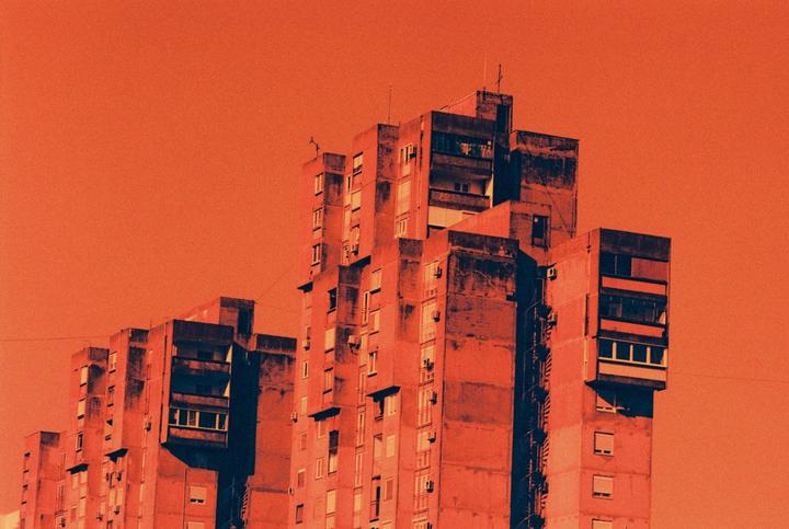 Novi Beograd [Minolta Srt 101, Harman Red 125]
