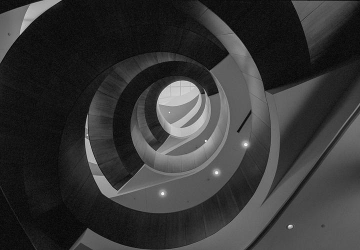 Stairs | Nikon FM2 | 24 mm f2.8 AI-S | Ilford XP2 Super