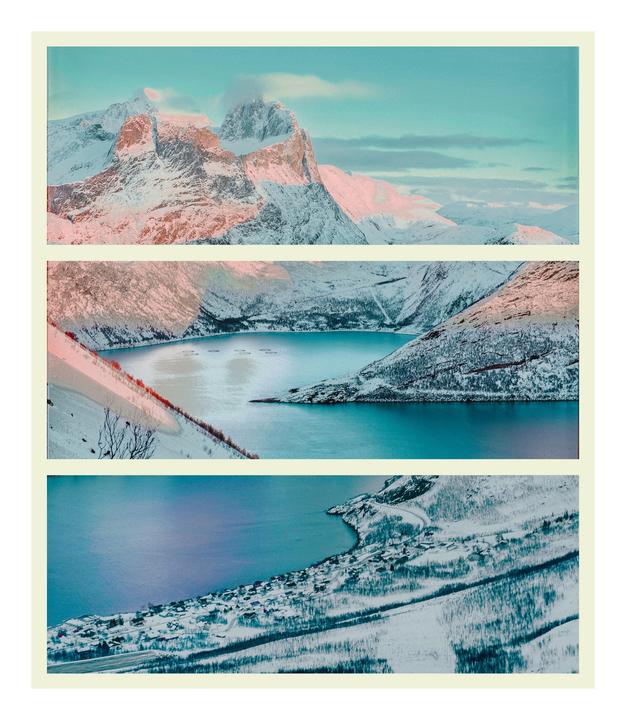 Triptych of northern Norway | Velvia 100 | Mamiya RB67