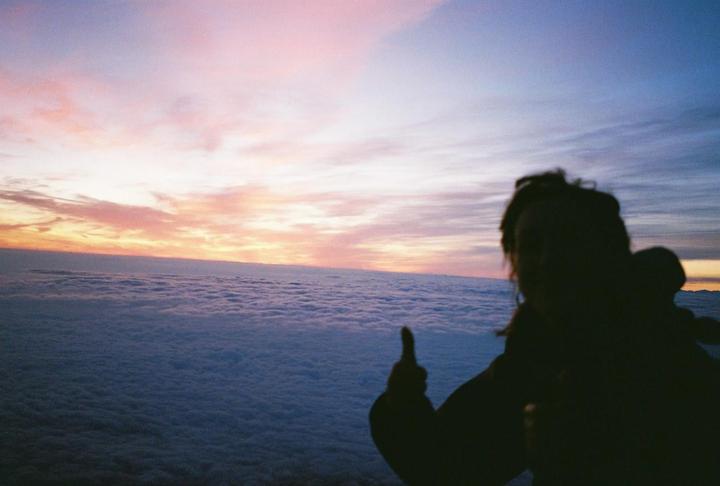 Summiting Mt Fuji | Minolta | Fuji400