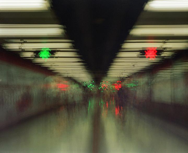Subway [RB67 - 127mm f/3.8 Sekor - Portra 800]