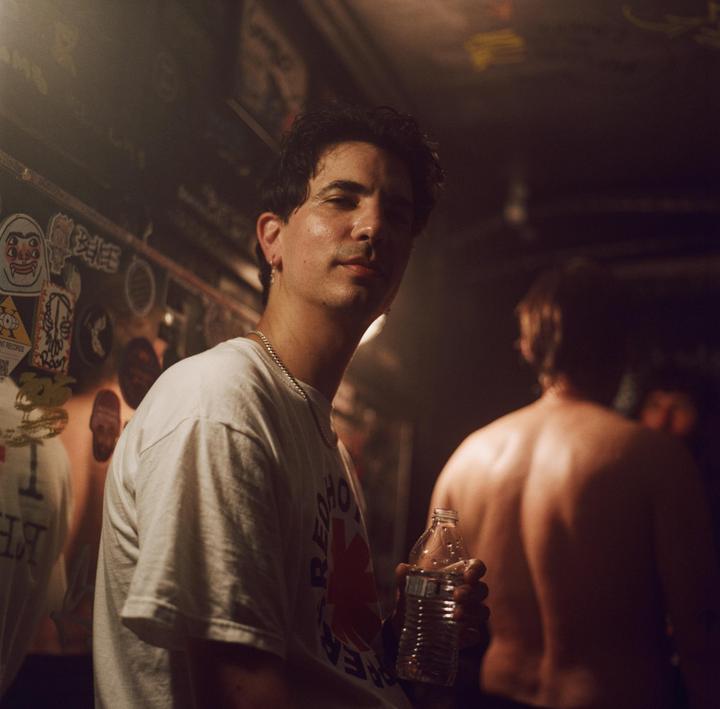 Backstage with the band (Hasselblad 500cm, 80mm, portra 800 pushed 1 stop)