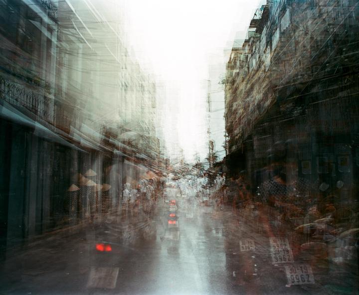 Market (16 Exposures while walking forward) [RB67, Sekor 65mm, Aeronega 100]