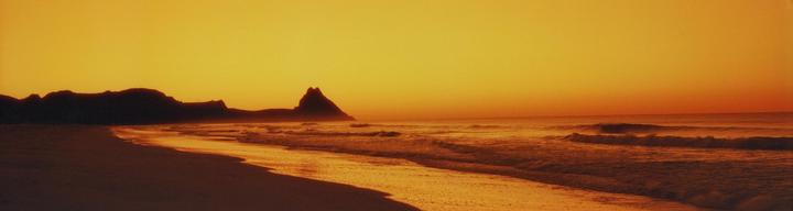 The lack of sleep was worth it. [Fujica 690, Pano Kit, Harmen Phoenix, Redscaled @100iso)