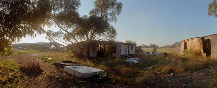 Abandoned [Widelux F8 + Lomo 100]