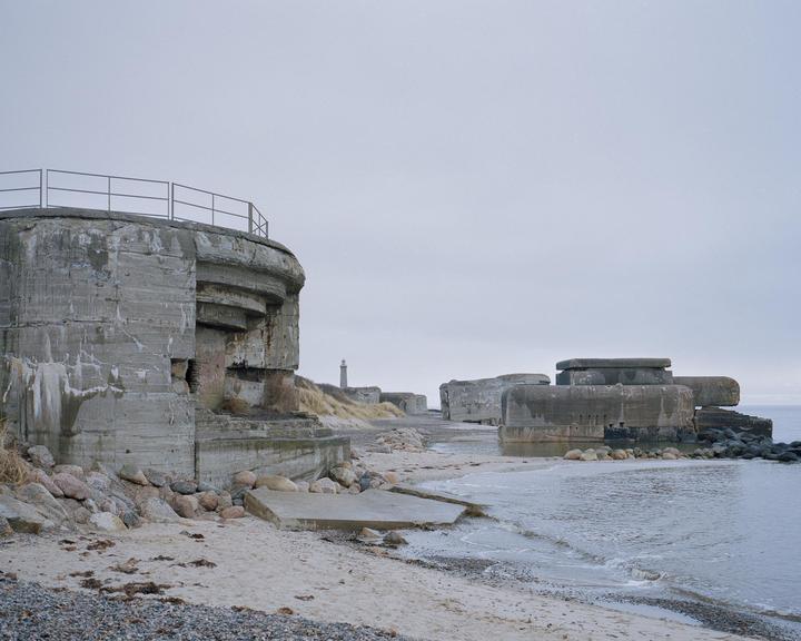 WWII bunkers. [Mamiya 7, 80mm, Portra 400]