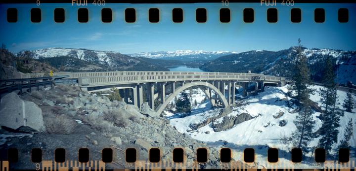 Donner Lake with the Sprocket Rocket