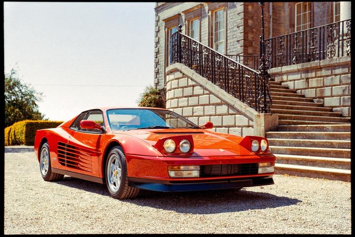 Ferrari on film [Nikon f5, 50mm f/1.8, Kodak Gold 200]