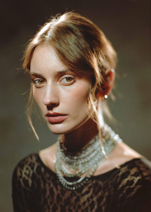 My girlfriend - Weronika / GX680III / 180mm f3.2 / kodak portra 160