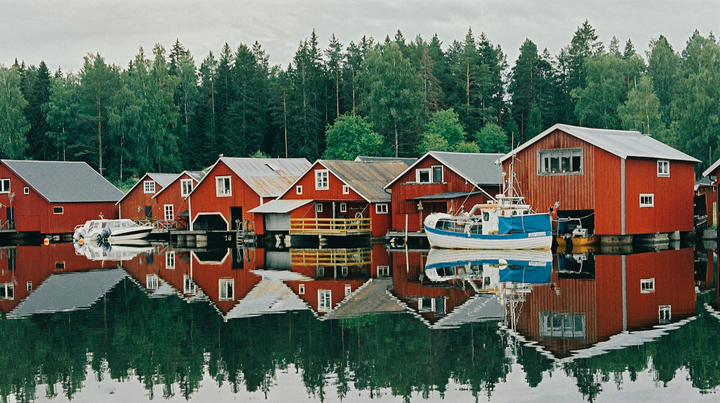 Summer somewhere in Sweden / Konica autoreflexTC / Konica Hexanon AR 50mm f 1.7 / Porta 400