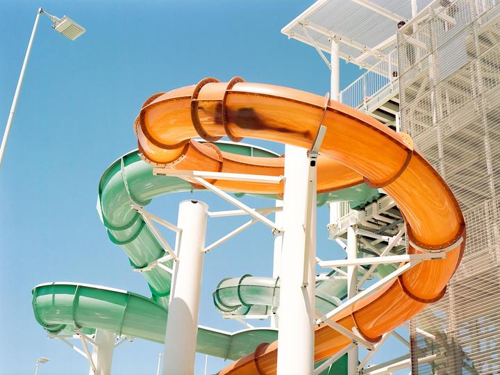 Waterpark in Dublin, CA [Mamiya 645 Super, Sekor-C 80mm F2.8, Kodak Portra 400]