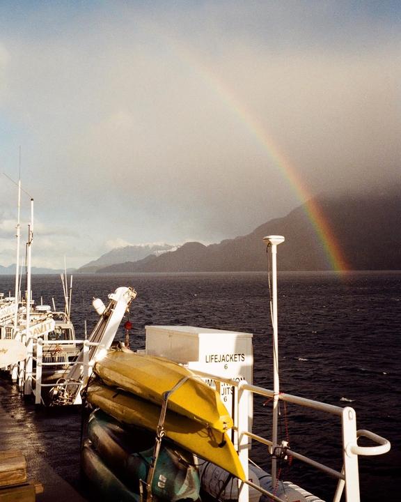 The inside passage from Seattle to Juneau, AK on a research vessel | Kodak Gold | Olympic Stylus