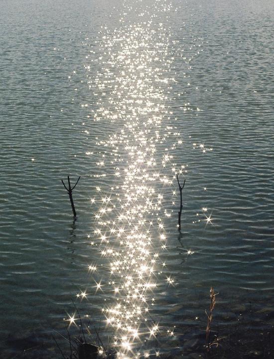 Sunkissed waters [Pentax K1000, 50mm f/2, Gold 200]