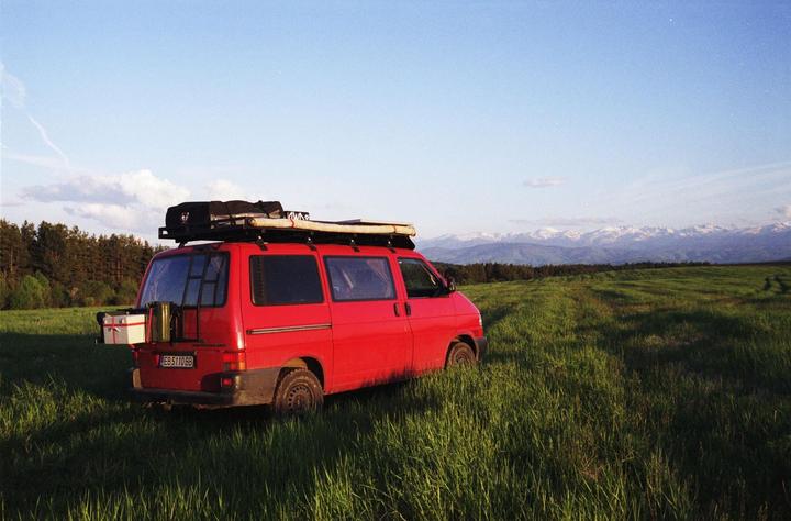 My friend wanted to photograph his old van before his 20 000 km trip, couple of years ago. He got back and still drives it. Leica M2 + 35mm + Kodak Color 200