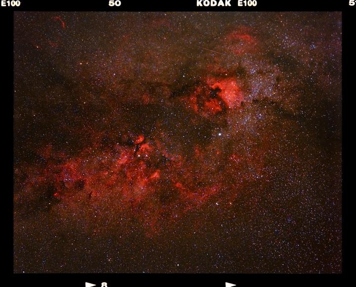 Interstellar Hydrogen Clouds - Pentax 67 | 165mm f2.8| Kodak E100