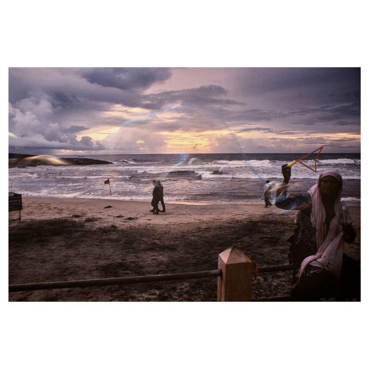 Kovalam Beach , Kerala || Nikon F2 + 24mm f2.8 AIS || Kodak Ektachrome E100