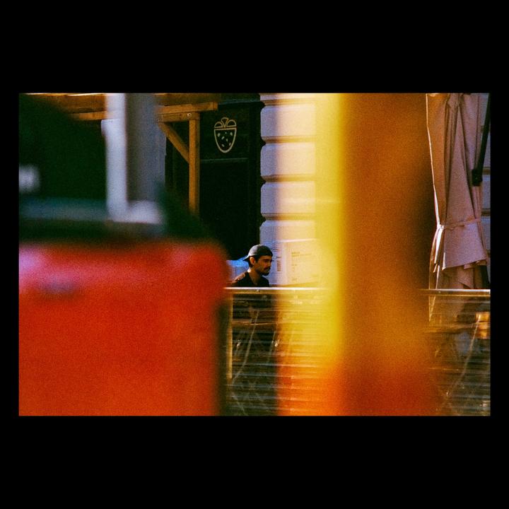 Shot some Harman Phoenix 200 on the streets of Stockholm this week [Minolta X-700, MC Rokkor PF f2.8/135mm]