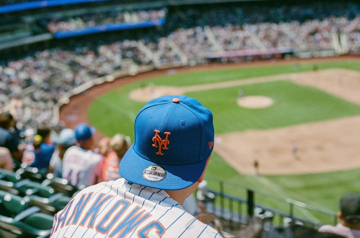 A Day at the Ballpark - Canon EOS Elan 7E - 50mm f/1.8 - Kodak Porta 400