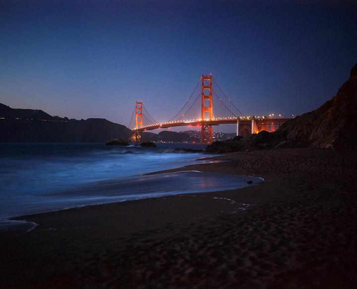 Golden Gate Bridge, Mamiya RZ67 Professional II, Mamiya-Sekor Z 110mm f/2.8 W, Kodak Ektar
