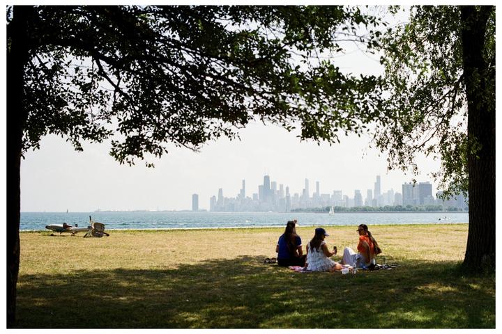 Chicago | Nikon F2, 50mm 1.4, Kodak Pro Image 100