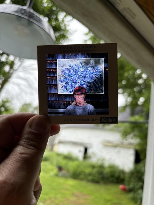 Advice for printing photo from old Ektochrome slide without digitizing?