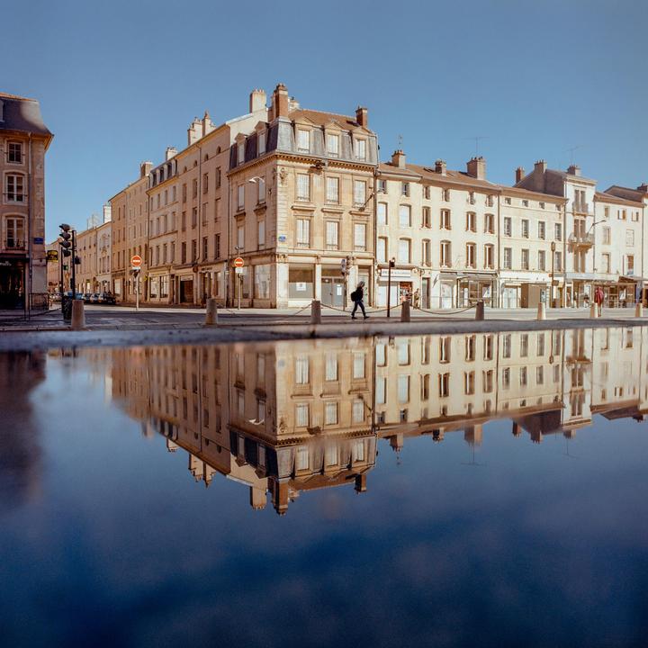 Nancy (the city, not a model) - Kiev 60, Wiese/Arsat 45mm Shift, Kodak Gold