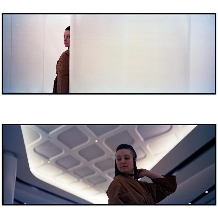I love shooting portraits with this camera [Hasselblad XPan, 90mm F4, Kodak Vision 3 500T]