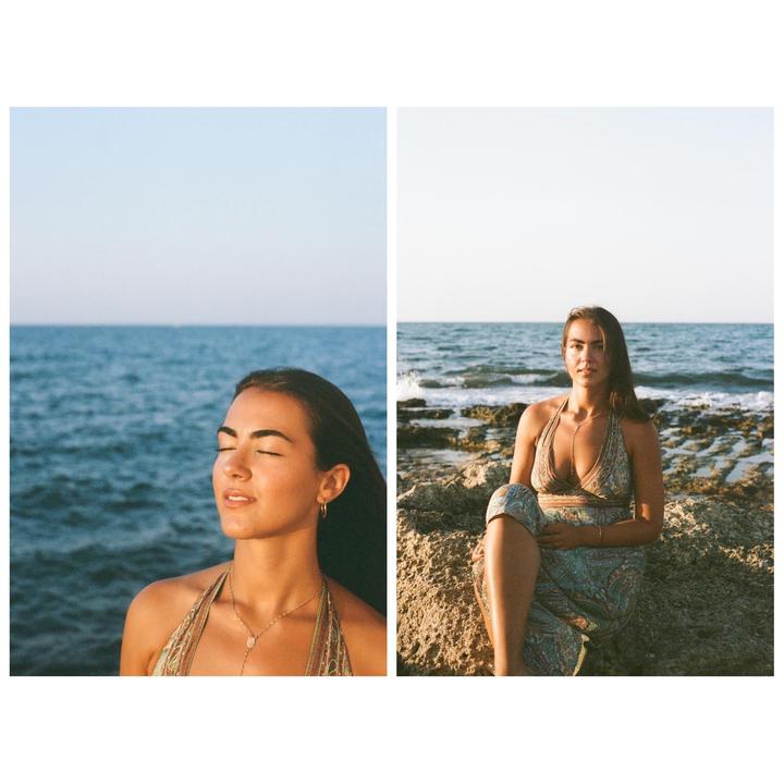 Portraits of my girlfriend, canon AE1 Program, kodak portra 400
