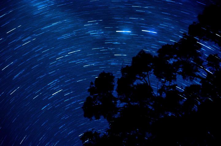 My first attempt at star trails