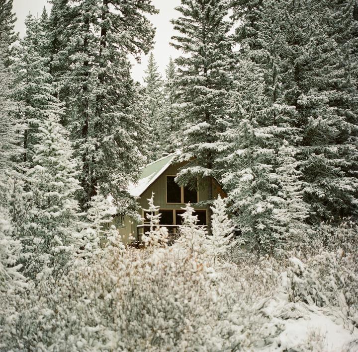 Cabin in Montana - Hasselblad 500c - Carl Zeiss 80mm - Ektar 100