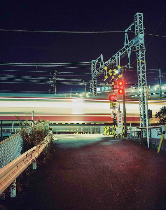 Trying a film long exposure