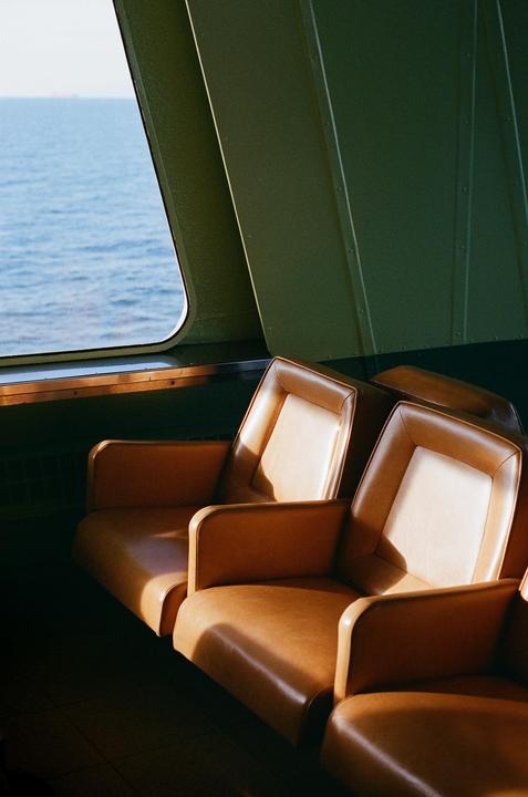 On board the M.V. Coho [Canon AE-1, 50mm, Portra 400]