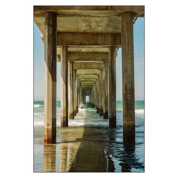 Scripps Pier | Pentax Spotmatic | Kodak Ultramax 400