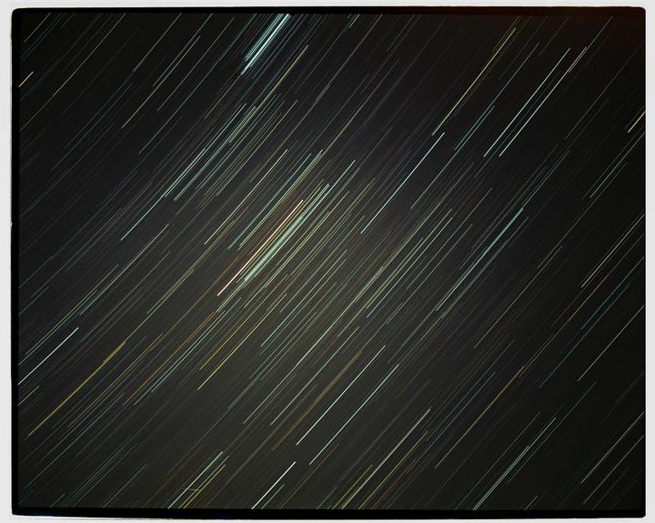 The faster we go, the rounder we get [Lomo 800, Pentax 67, 105mm f/2.4] ~ 1.3hours exposure somewhere in Portugal