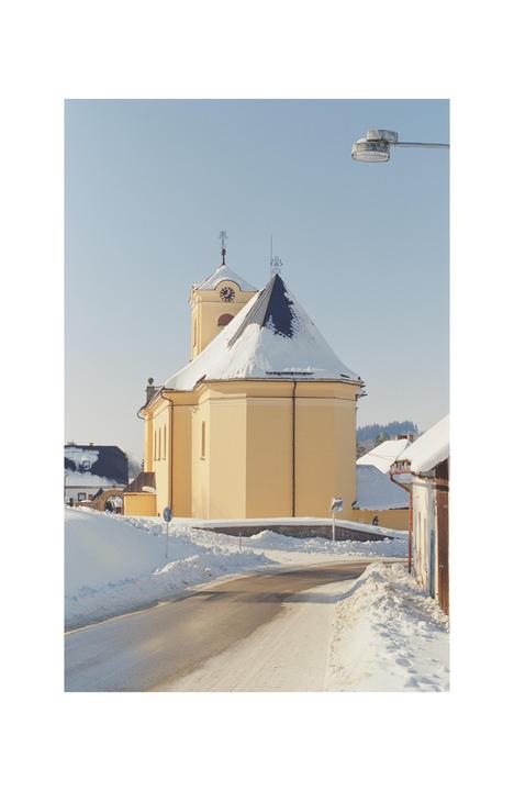 Sunny Church [Nikon F2 / Nikkor 50mm 1.4 / Silversalz 250D]