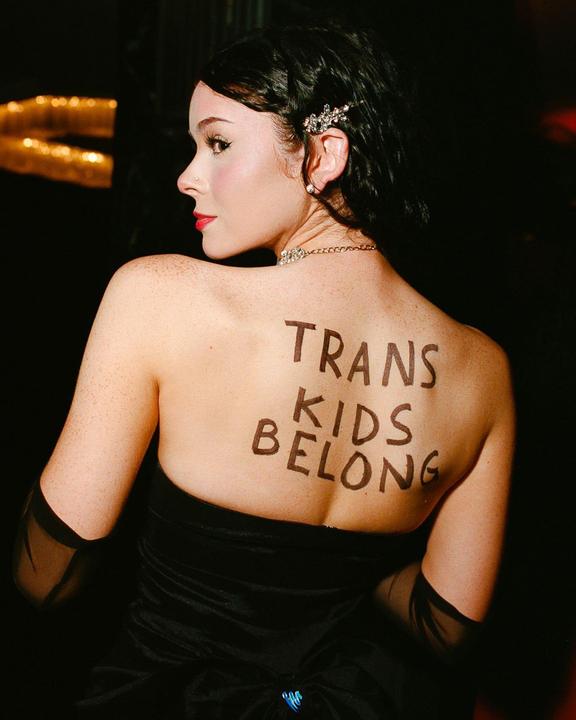 trans kids belong | nikon f5 35-70 2.8 | portra 400