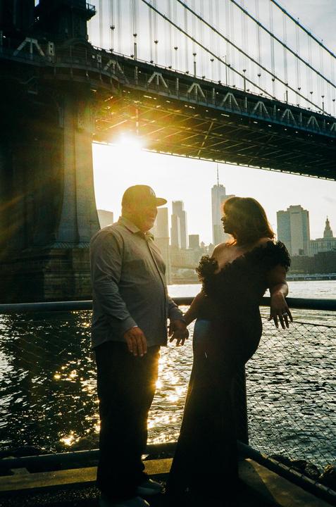 My dad's engagement photos [Canon AE-1 Program, Ricoh TF-500, Yashica Mat 124-G, various film stocks]