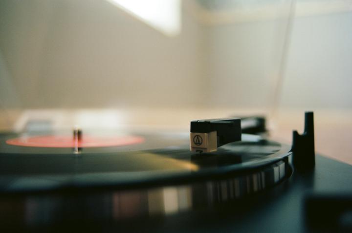 Listening to Miles Davis (Pentax K1000, Ektar 100)